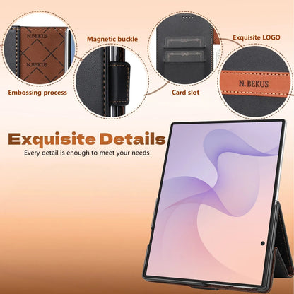 Business Luxury Leather RFID Wallet Card Solt Phone Case for Samsung Galaxy Z Fold8 Ultra Fold 4 5 6 7 8 Flip Protective Cover