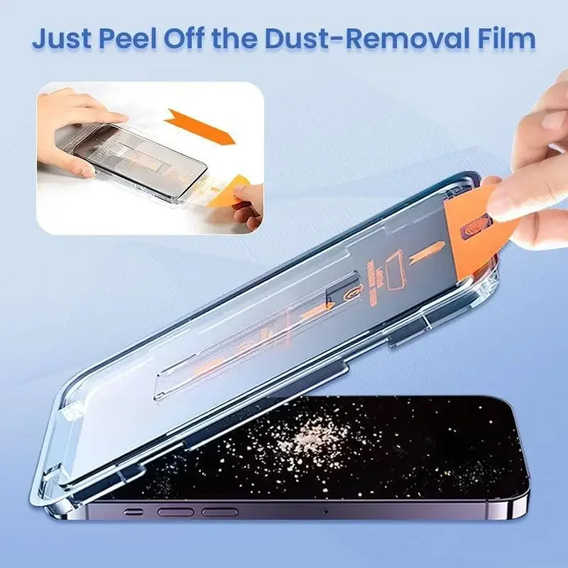 3-1PCS 8K HD Tempered Glass For iPhone 18 Pro Max 18pro Screen Protector Easy Install Dust-Free Box for iPhone 17 Pro Max Air