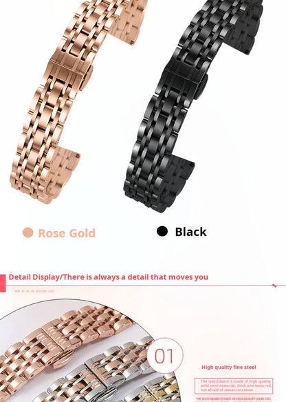 For Garmin Lily2 New Watchband Quick Women's Watch Metal Stainless Steel Lily 2 Girls Smart Bracelet Fashion Strap 14mm