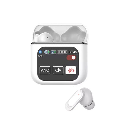 SE-60 TWS Touch Screen Bluetooth 5.4 Earphones ANC ENC Noise Cancelling Gaming Low Latency Stereo Wireless Earbuds Long Battery
