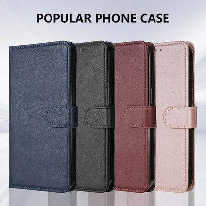 Wallet With Card Slot Magnetic Flip Leather Case For Samsung Galaxy S25 FE S24 Ultra S23 S22 S21 S20 FE S10 Plus S9 Card Bag