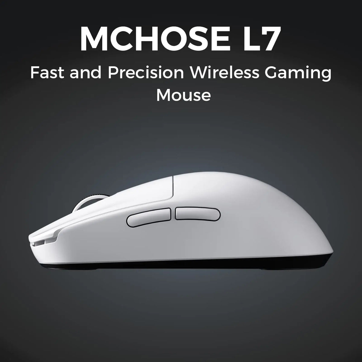 MCHOSE L7 Wireless Gaming Mouse L7 Ultra PAW3395 26K Sensor Dual 8K Polling 39g Ultra-Lightweight2.4GHz RF/BT/Wired Tri-Mode