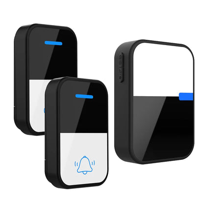 Good Sound Quality High Volume Long-Distance Kinetic Door Bell Household Waterproof Battery Free Self Powered Wireless Doorbell