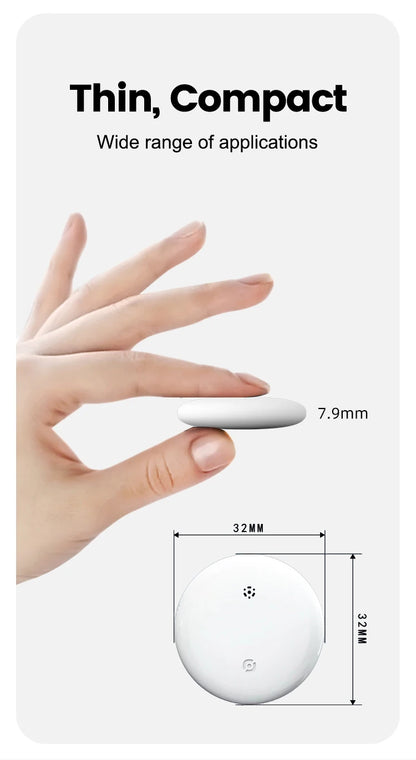 Smart Location Tag Works with Google Find Hub Android GPS Tracker With Cat Collar Item Finder Wallet Suitcase Pets Bag Luggage