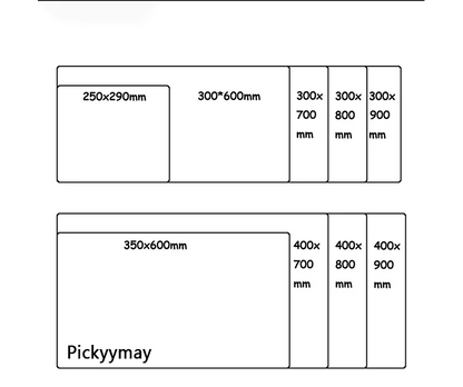 Black And White Large Mouse Pad 100x50cm Computer Mousepad Company Gaming Mausepad Keyboard Mat Office Desk Mats Abstract Art