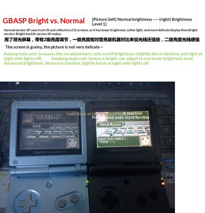 Suitable For Nintendo Game Boy Advance Gba Sp Retro Handheld Game Console Frontlight Backlight Nostalgic Arcade Game Controller