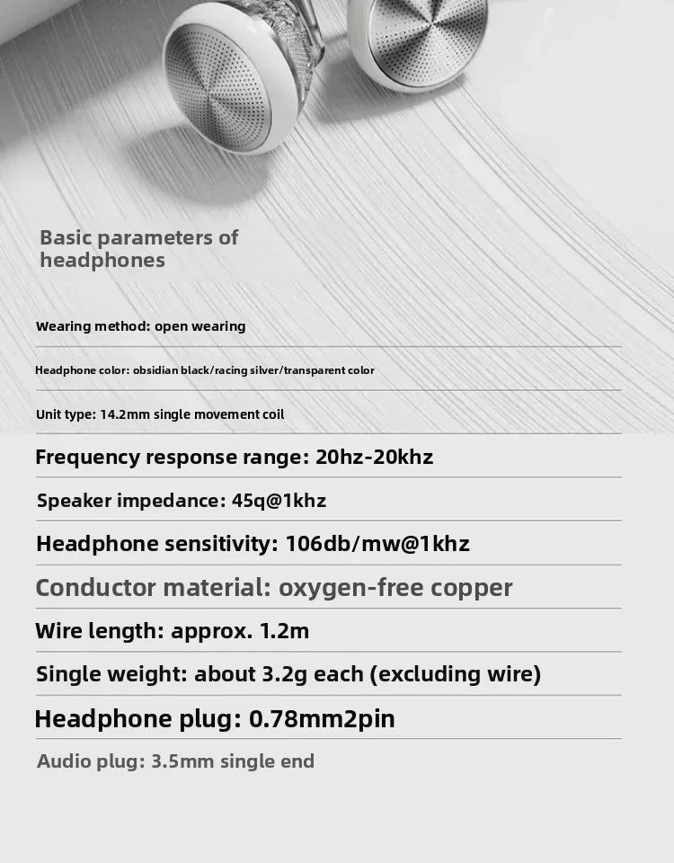 FiiO FF1 Wired in Ear Headphones Ergonomics Lightweight Portable Earbuds Beryllium Plated Diaphragm Detachable Cable Headphones