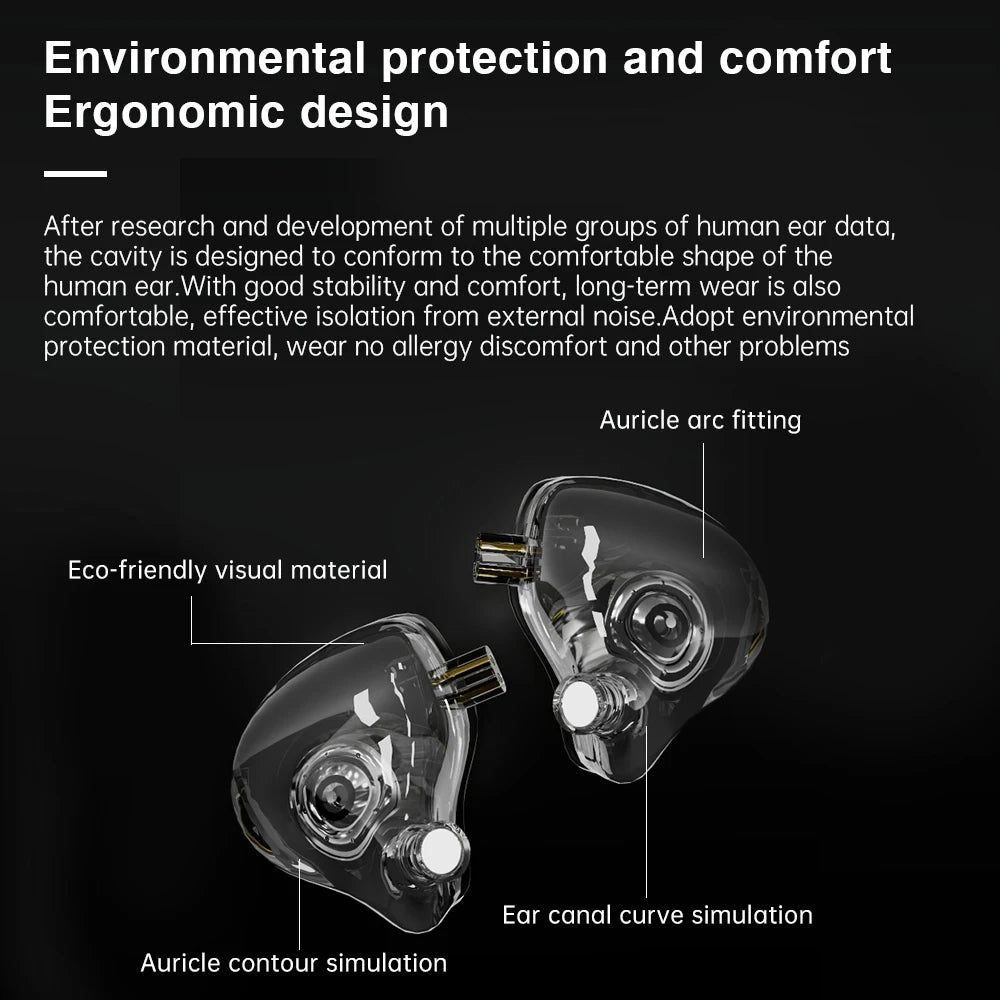 ND Venus Type C/3.5mm Wired Headphones Dynamic Drive HiFi Bass Stereo Music Earphones Noise Cancelling Game Headset For Phone PC