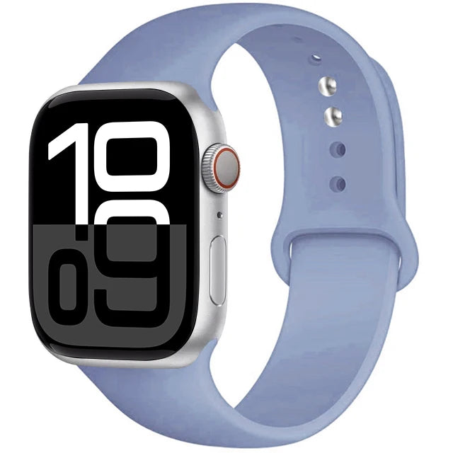 Silicone Band For Apple Watch straps 45mm 44mm 40mm 41mm 42mm-46mm sport bracelet iwatch series 8 7 6 5 SE 9 10 11 Ultra 2 49mm