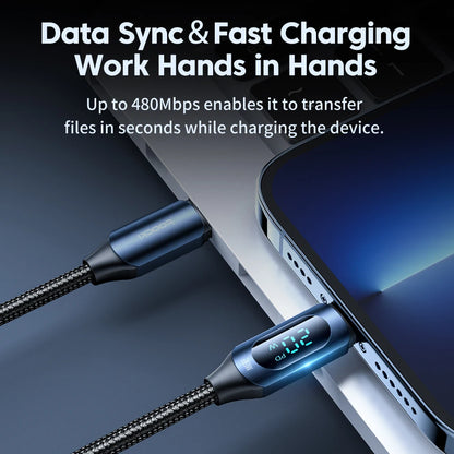 Toocki USB C Lighting Cable For iPhone 14 13 12 Pro Max X Xr 8 7 Plus PD 20W Fast Charger Lighting Data Wire Cord For iPad 1m