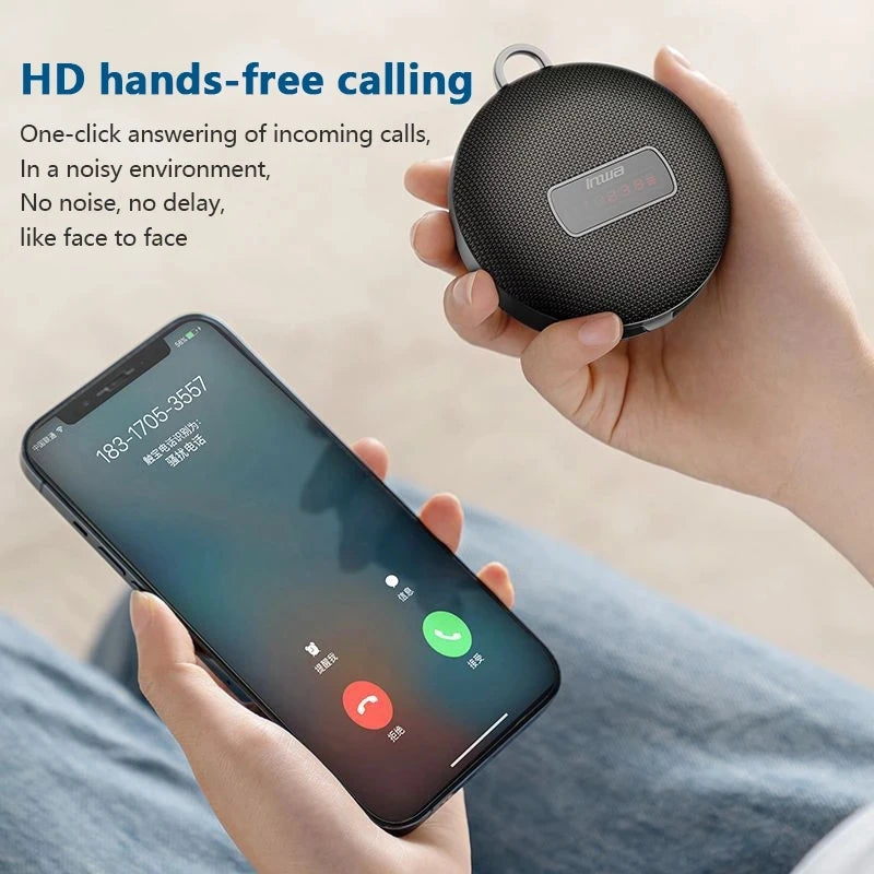 Caixa De Som Bluetooth Speaker Portable Sound Box Music Wireless Mini Subwoofer Column Bocina Blootooth Baffle Bicycle Bike Loud