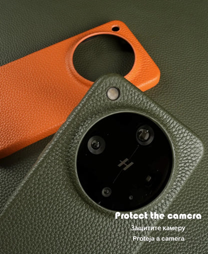 Magnetic Luxury Genuine Leather Case for OPPO Find X8 Pro X9Ultra X7 X6 X7Ultra Wireless Charging Back Coque Shockproof Fundas