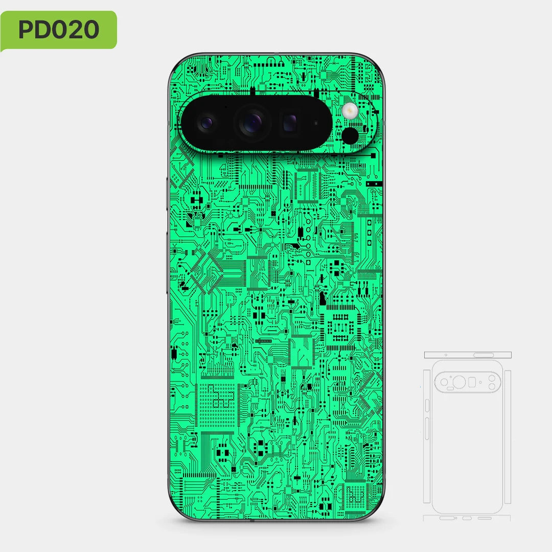 Colorful Decal Skin for Google Pixel 10 9 8 7 Pro 6 6pro Back Screen Protector Film Cover Case Macaroon Wrap Matte Sticker