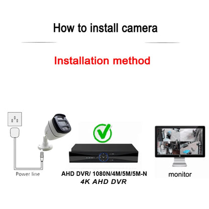 JIENUO 4K HD AHD Camera CCTV Security Surveillance System 1080P 5MP Outdoor Waterproof Infrared Night Vision TVI Home Bullet Cam