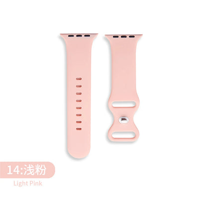 New Tropical Rubber Strap for Apple Watch Band 44mm 40 45 42 46 38 49 41mm Silicone Bracelet iWatch Series 12 11 10 9 8 7 6 5 4