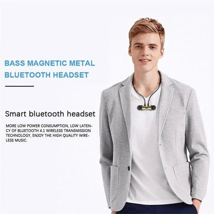 Neckband In-Ear Earphones Magnetic Adsorption Wireless Bluetooths Headset Sports Gaming Headphone With HD Mic For iPhone Xiaomi