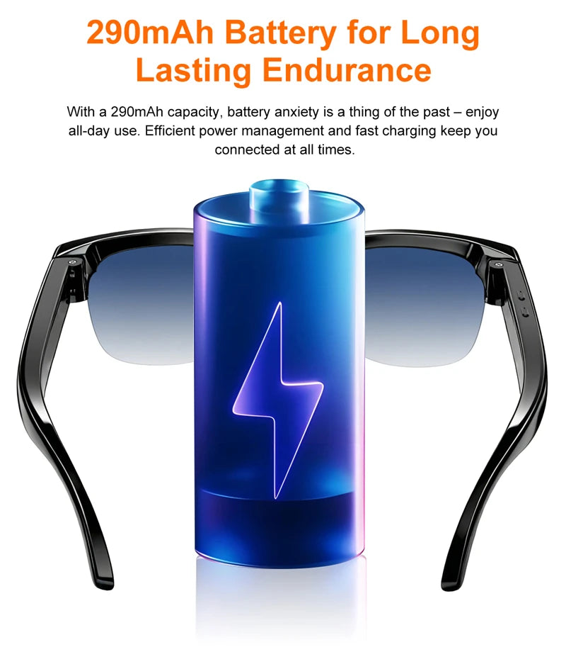 OnePlus Smart Glasses 800W Pixel 4KHDCamera Remote Control Touch Voice Translation Bluetooth Call Video Recording Music Sunglass