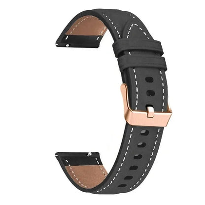 Watch Band For HUAWEI WATCH GT5 GT4 41mm PU Leather Bracelet 18mm Strap For Garmin VENU 4 /3S 2S/Forerunner 255S 265S Watchbands