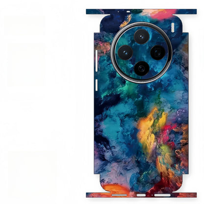 Colorful Sticker for VIVO X200 X300 PRO Back Screen Protector with Hing Side Skin  Protective Film