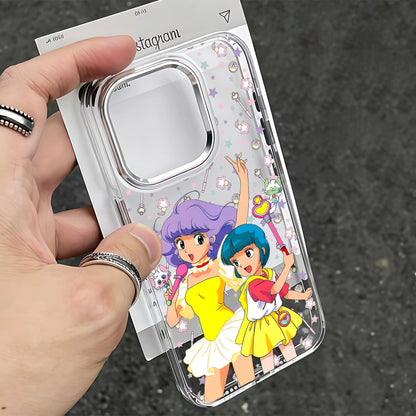 Magical Angel Creamy Mami Phone Case For iPhone 17 16e 16 15 14 13 12 11 mini Pro Max X XR XSMAX 8 7 Air Plus Transparent Soft