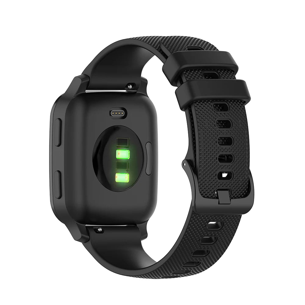 20mm 18 22 Silicone Strap For Garmin Venu SQ Venu 2 Plus Galaxy Smart Watch Band for Xiaomi Huami Amazfit GTR GTS Bip S/U
