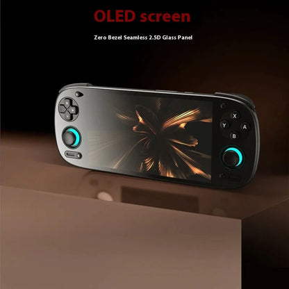 Retroid Pocket 5 Handheld Game Console 5.5'' AMOLED Screen Android13 Joystick RGB Lighting Effect Active Cooling Video Games