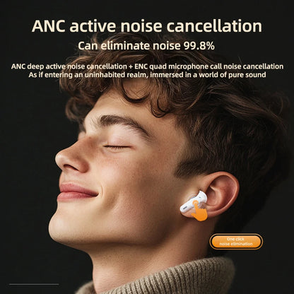 5/10PCS Lenovo LE253 Earphones TWS Wireless Bluetooth 6.0 Headphones ANC Noise Reduction HiFi Sound Gaming Sports Headset New