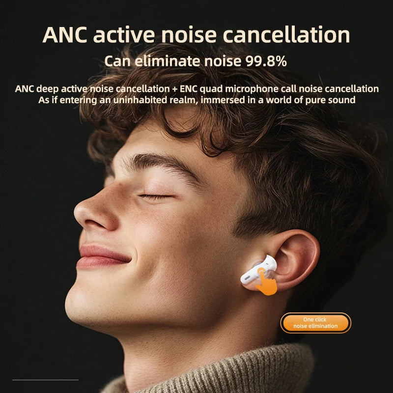 5/10PCS Lenovo LE253 Earphones TWS Wireless Bluetooth 6.0 Headphones ANC Noise Reduction HiFi Sound Gaming Sports Headset New