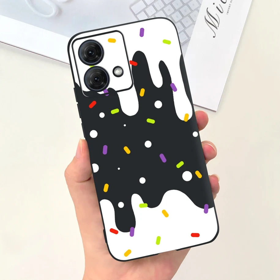 For Motorola Moto G54 Case Moto G84 Phone Cover Cute Astronaut Slim TPU Soft Silicone Funda For MotoG54 MotoG84 5G XT2343-1 Capa