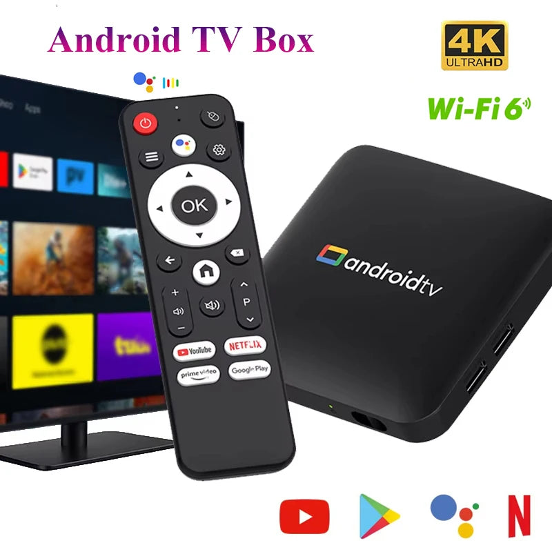 H96Max S905L3 Android TV Box 4K Smart TV Box Video Streaming TV Box 2.4G/5G WiFi Voice Assistant Home Media Player Set Top Box