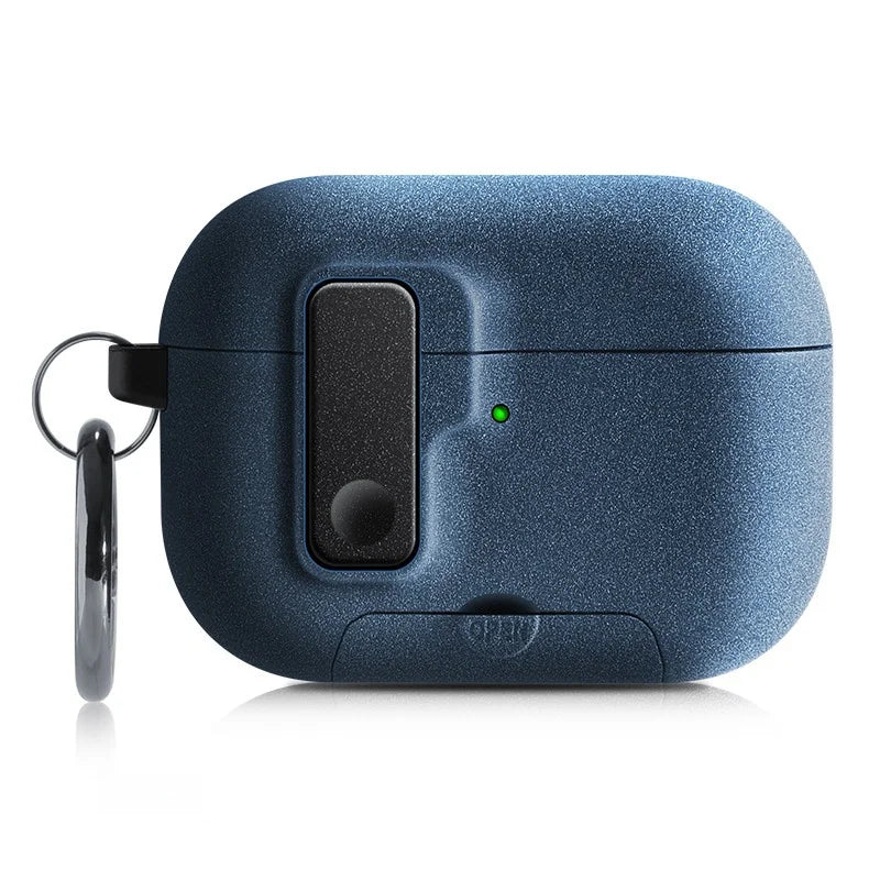 Magnetic Lock Case For Airpods Pro 3 with Kickstand Keychain & Lanyard Shockproof Drop-Proof Cover Men Women For Airpods Pro 3