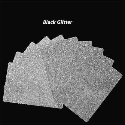 FONLYU 50PCS Bling Glitter Back Skins For iPhone Universal Decorative Rear Stickers For Screen Protector Film Cutting Machine