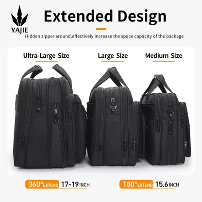 Large Capacity Briefcase Bag Men Business Bag 15.6 inch 17" 19" Laptop Bag Shoulder Bags Canvas Handbags Notebook Bag messenger