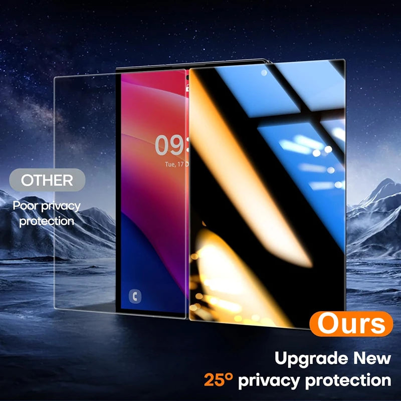 Privacy Tempered Glass for Samsung Z Fold 8 Wide Ultra 7 6 5 4 ZFold8 HD Auto Install Bubble Free Anti-Scratch Screen Protector