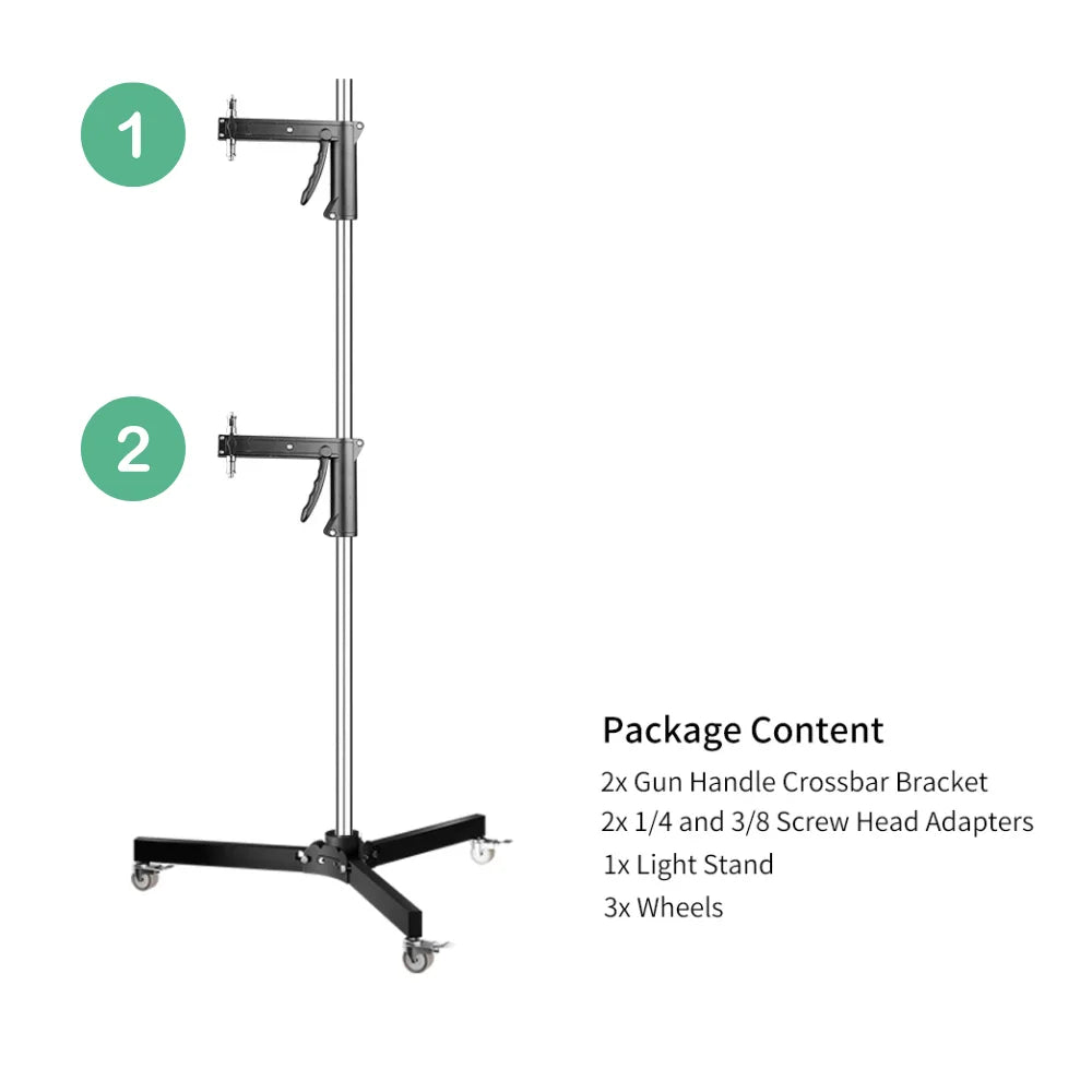 Super Stable Stainless Steel Big Tripod 2.8M Foldable Lighting Stand Tripod Photography For Fill Spot Light Softbox Photo Studio