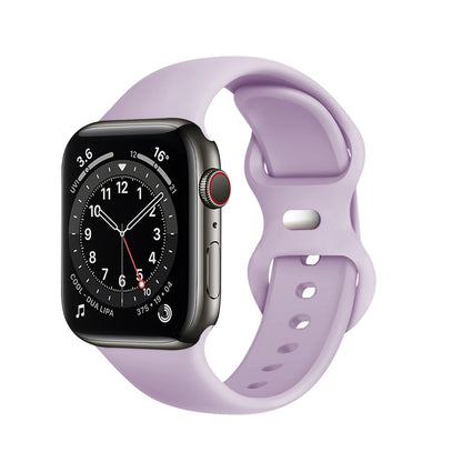 New Tropical Rubber Strap for Apple Watch Band 44mm 40 45 42 46 38 49 41mm Silicone Bracelet iWatch Series 12 11 10 9 8 7 6 5 4