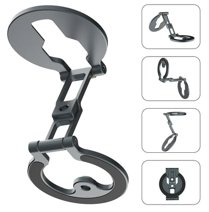 NEW Dual Side Magnetic Phone Holder with 1/4" Screw Tripod Mount Desk GYM Mount For iPhone Android MagSafe Slim Phone Stand
