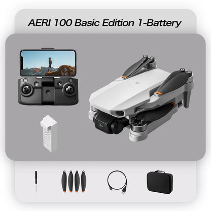Aeri100 Drone with VR Optical Flow Positioning Brushless Motor HD Aerial Photography Dual Camera Remote Control Aircraft