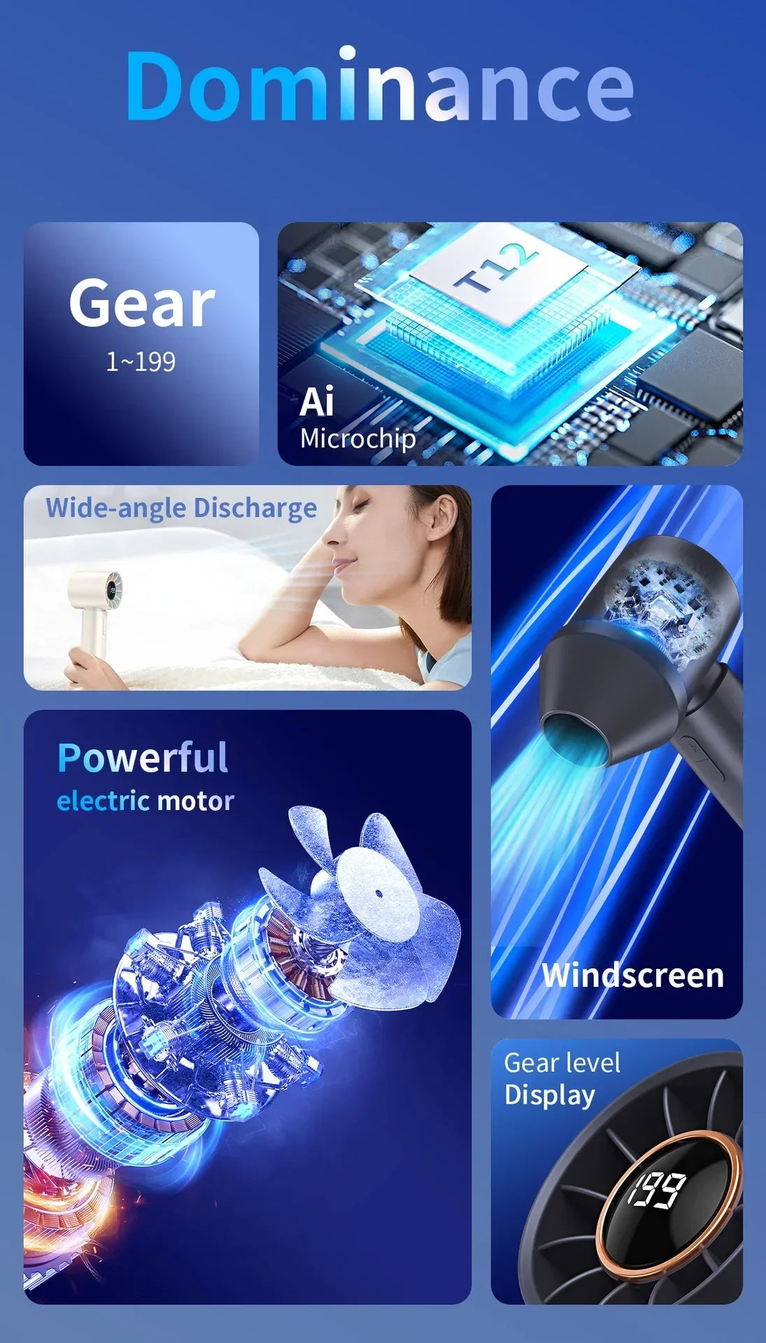 Hot New High Speed Folding Refrigeration Fan, Digital Display Mini Portable USB Charging Fan, High Wind Power Handheld Fan