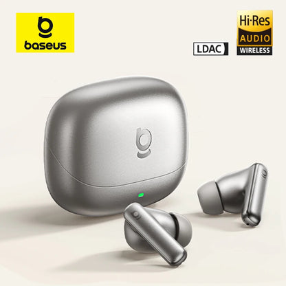Baseus Bowie MP1 ANC Bluetooth 6.0 True Wireless Earbuds -55dB Adaptive Hybrid ANC Earphones Hi-Res LDAC 6-Mic ENC In-Ear Buds