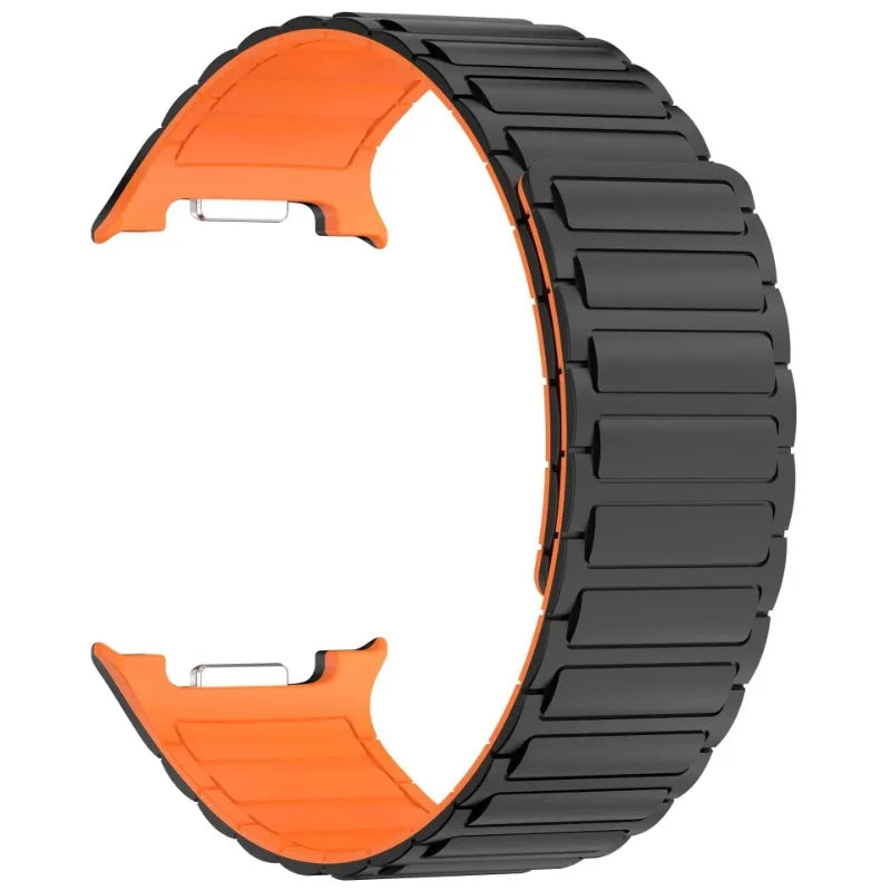 Silicone Strap For Samsung Galaxy Watch 8 40mm 44mm Magnetic Bracelet Accessories Wristband For Galaxy Watch 8 Classic 47mm Belt
