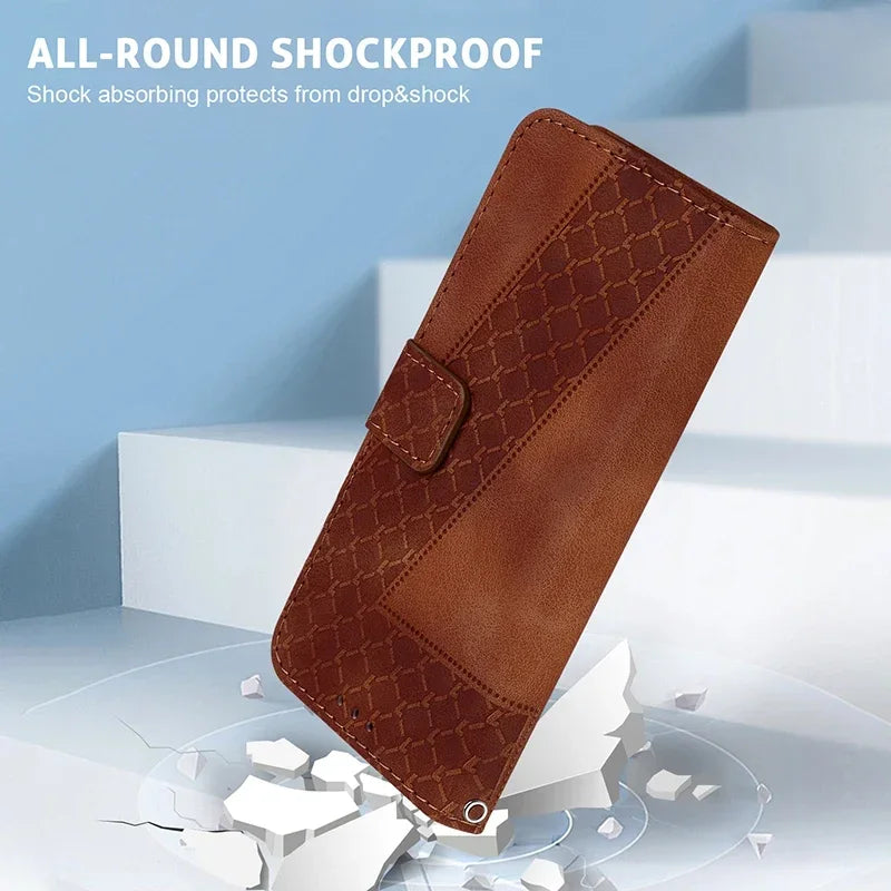 Stand Flip Wallet Case For Google Pixel 4 5 6 6A 8 8a 9 7 7A Pro Pixel 9 Pro 3A XL Leather Protect Cover
