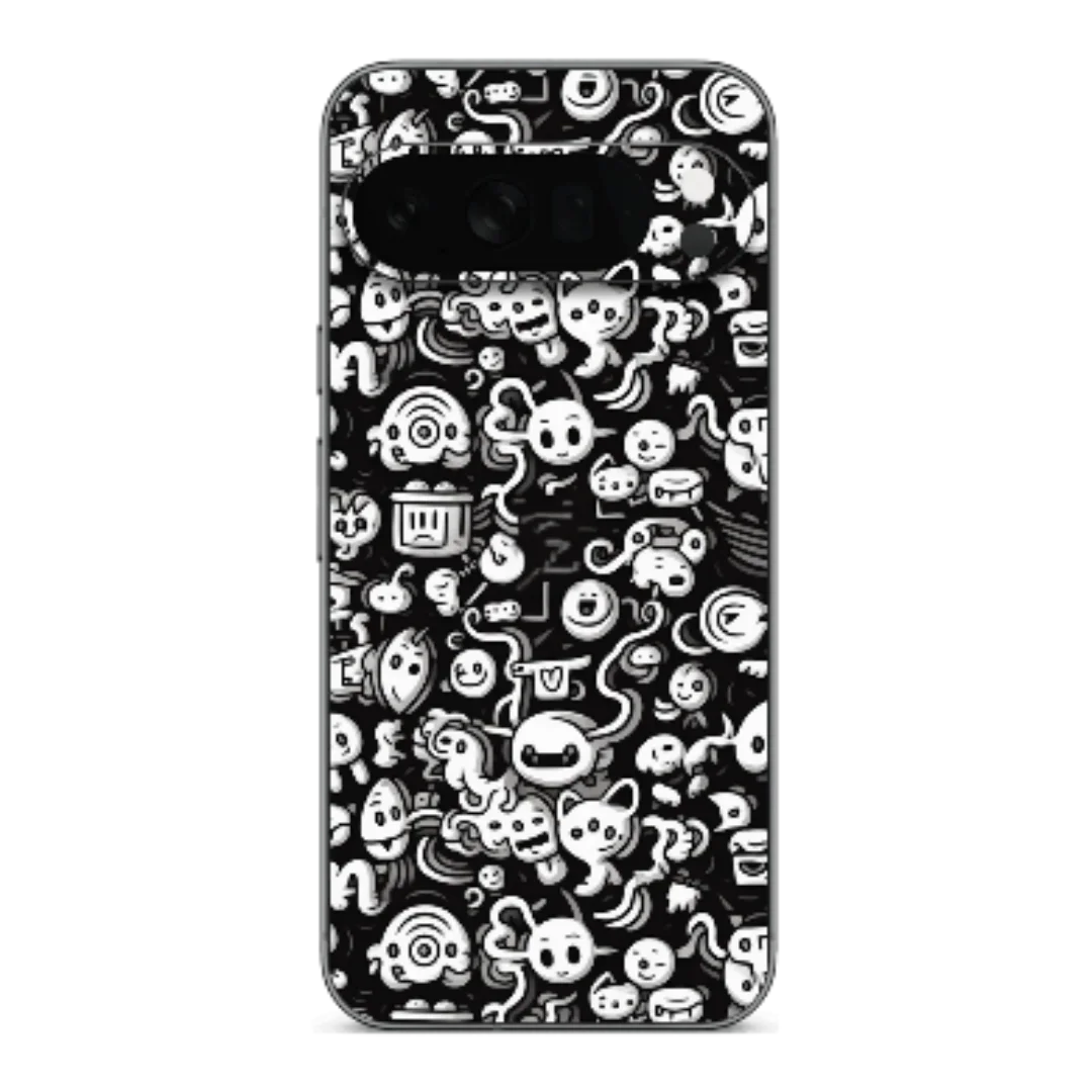 XRT Color Decal Skin for Google Pixel 10 9 8 7 Pro 6A Back Screen Protector Film Cover Case Macaroon Wrap Matte Sticker
