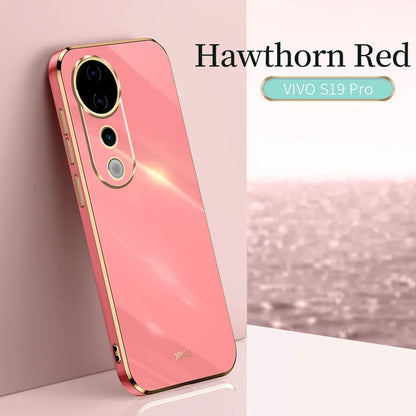 Funda Vivo V50 Lite 4g 5g Luxury Fashion Plating Case For VIVO V50 Lite Soft Slim Silicone Shockproof High Quality Phone Cover