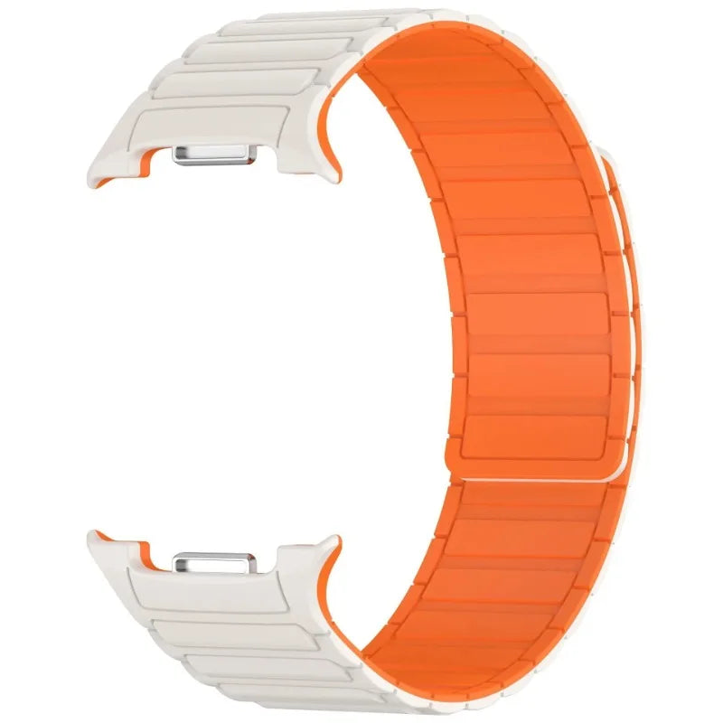 Silicone Strap For Samsung Galaxy Watch 8 40mm 44mm Magnetic Bracelet Accessories Wristband For Galaxy Watch 8 Classic 47mm Belt