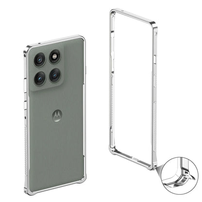 For MOTO Edge 60 Case on Metal Frame Heat Dissipation Motorola Edge 60 Pro Fusion Caque