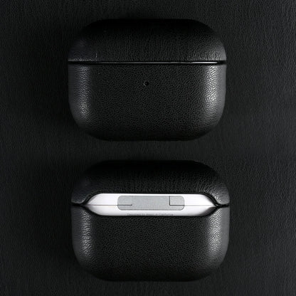 Biobased Eco-Friendly Leather Case For Airpods Pro 3 Airpods4 5 Wireless Earphone Box Headphone Bluetooth Hard Protective Cover