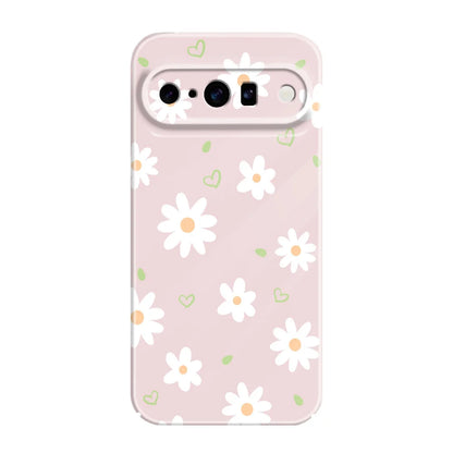 Tender Daisy Phone Case For Google Pixel 10 9 9A 8 8A 7 7A Pro XL 5G Film Hard Cover