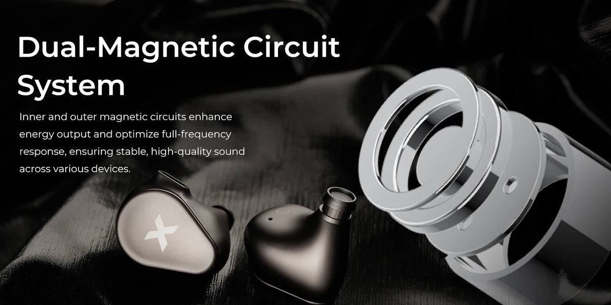 DUNU Titan X Earphones Dual Magnetic Dynamic Driver Metal Alloy Housing 3.5mm/TypeC Mic Earbuds For HiFi Earphone Audiophile