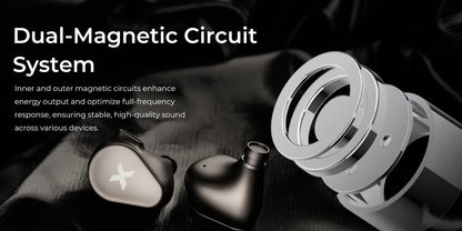 DUNU Titan X Earphones Dual Magnetic Dynamic Driver Metal Alloy Housing 3.5mm/TypeC Mic Earbuds For HiFi Earphone Audiophile